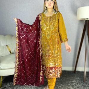 Luxury Chiffon most demanding party dress