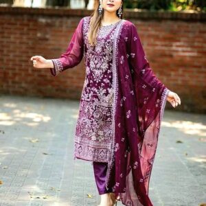 Luxury chiffon party dress
