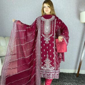 Soft Weightless Jorjet Party Dress