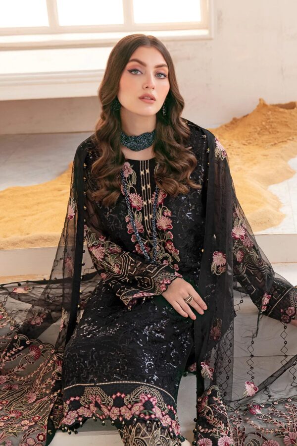 Soft Weightless Jorjet Party Dress - Image 2