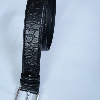 Genuine Leather Embossed Belt