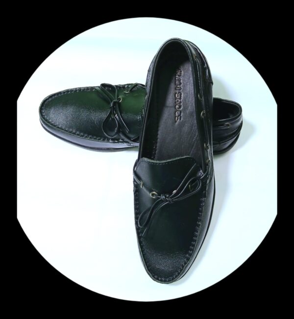 Genuine Leather Stylish Loafer Shoes For Men - Image 2