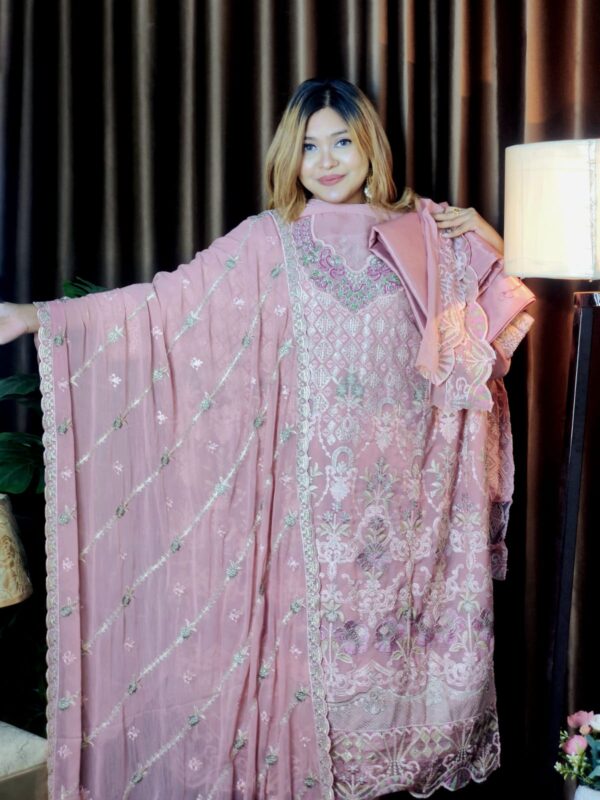 Pakistani Chiffon Unready Party Dress