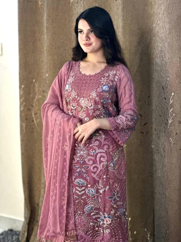 Soft weightless Unstiched Party Dress - Image 2